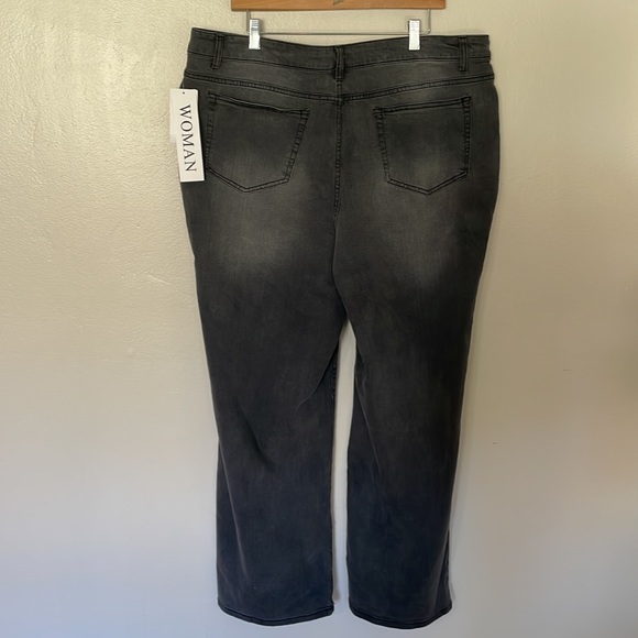 NWT Daily Thread Charcoal Grey Jeans. 20W - Picture 5 of 9